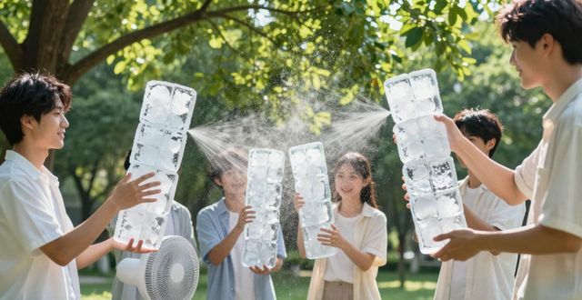 大冰块降温方法_惠州夏季防暑降温大冰块_大冰块户外活动使用时长